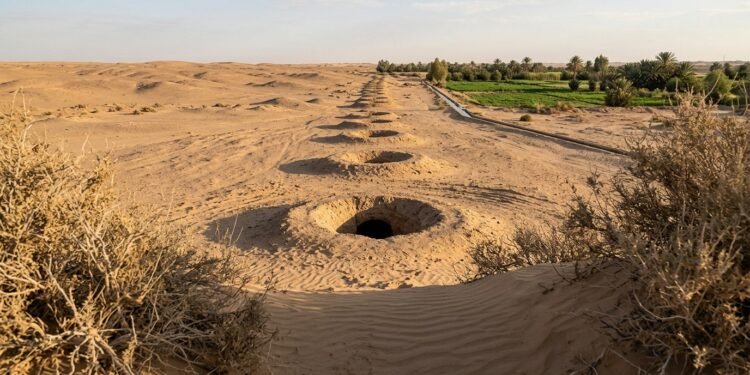 Como qanats persas levam água pelo deserto sem bombas