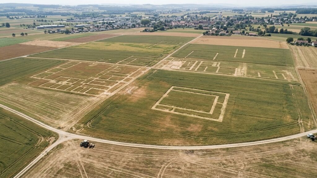 Seca revela estruturas da cidade romana de Aventicum