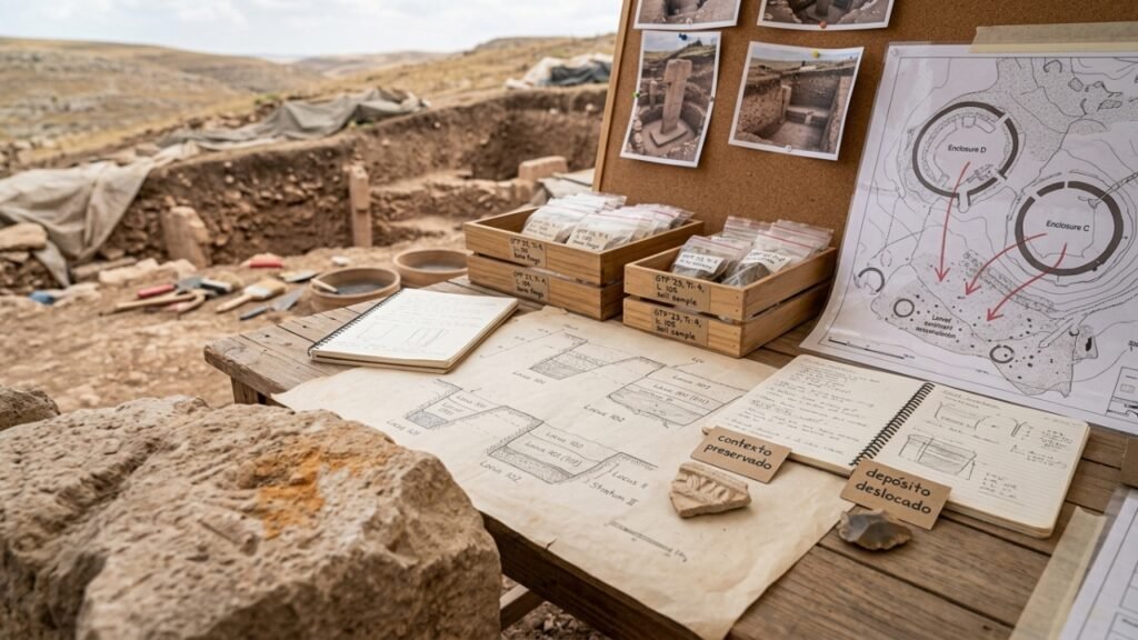 Sepultamentos de Göbeklitepe explicam ossos dispersos