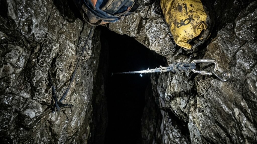 Expedição à caverna Veryovkina