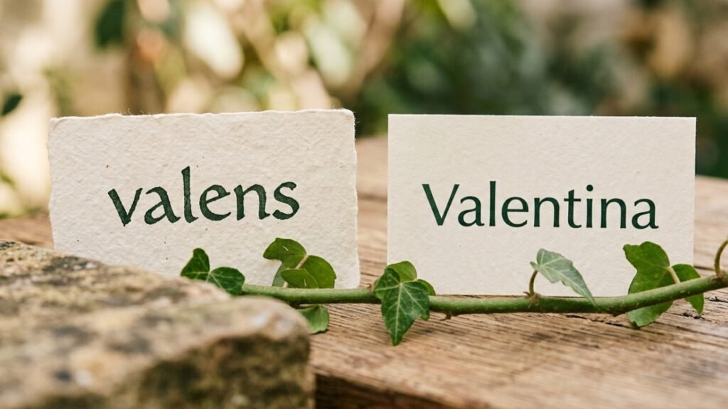 Origem latina e significado do nome Valentina
