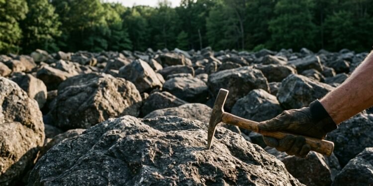 O fenômeno das rochas sonoras de Ringing Rocks