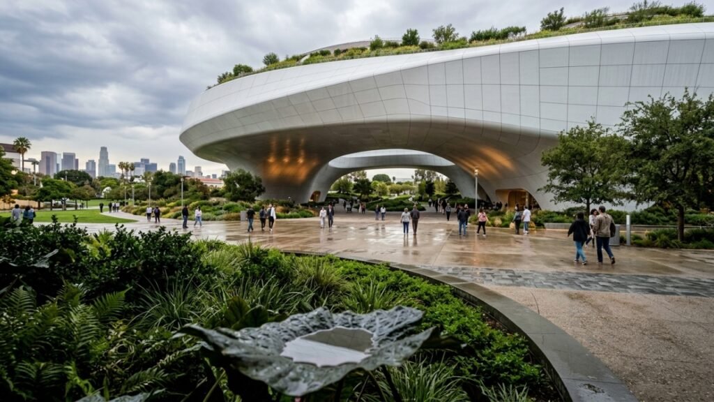 Museu de George Lucas une arquitetura e geotermia em Los Angeles