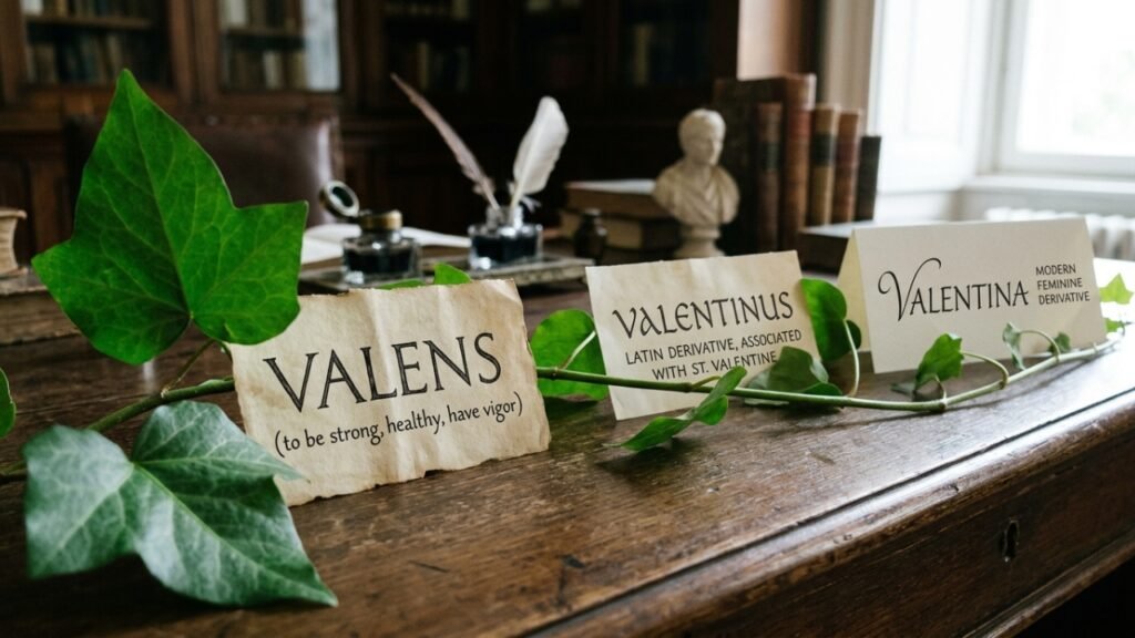 Origem latina e significado do nome Valentina