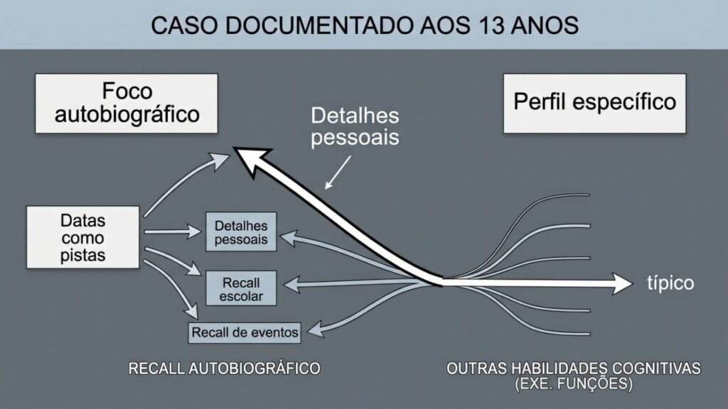 Adolescente de 13 anos apresenta memória autobiográfica rara