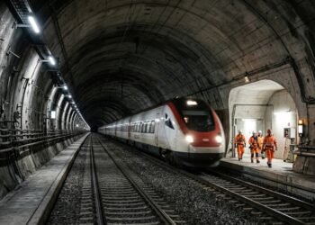 Como o Túnel de Base de São Gotardo cruza os Alpes