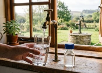 Água de poço transparente ainda precisa de análise
