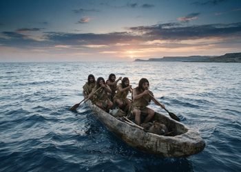 A travessia exigia enfrentar mar aberto muito antes do surgimento das tecnologias de navegação mais conhecidas