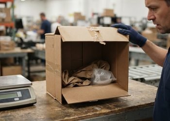 O comprovante de postagem pode registrar data, rastreamento e peso do pacote na origem