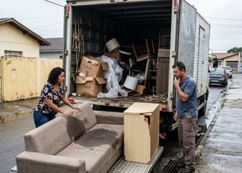 Fotografias feitas antes e depois do transporte podem ajudar a demonstrar como os objetos foram entregues