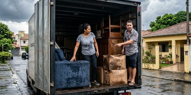 O tipo de embalagem contratado pode ser comparado à proteção que realmente foi usada durante o transporte
