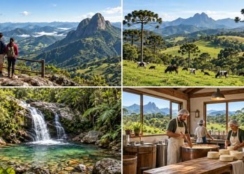 Natureza preservada e tradição gastronômica ajudam a formar a identidade desse município mineiro - Imagem ilustrativa