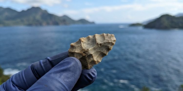 A presença das ferramentas em uma ilha levanta novas perguntas sobre como seus fabricantes chegaram até lá