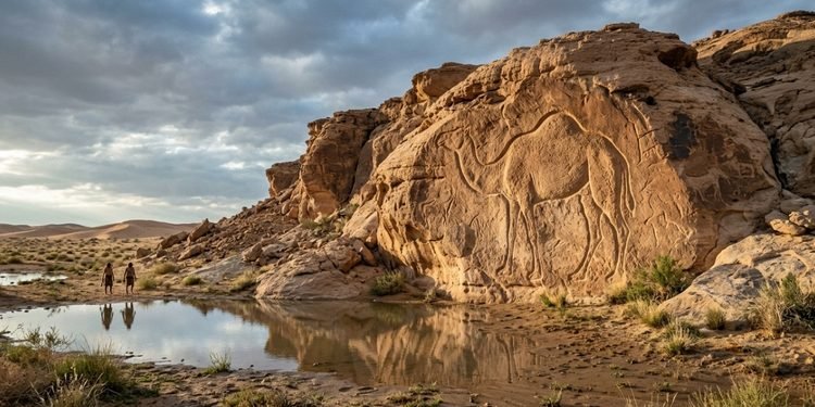 As figuras podem ter funcionado como referências visuais em uma paisagem difícil de atravessar