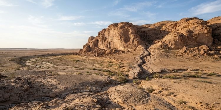 A posição das figuras pode ter transformado a própria paisagem em uma forma de orientação