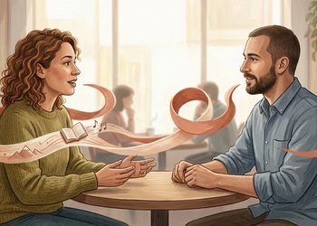 Perguntar novamente sobre algo que a pessoa contou pode transmitir interesse de uma forma simples