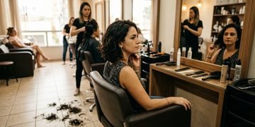 Fotos feitas antes e depois do corte ajudam a demonstrar a diferença entre o comprimento inicial e o resultado