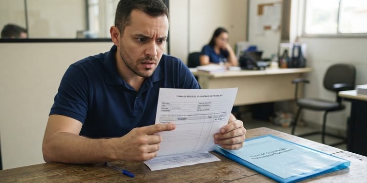 O documento assinado antes do curso pode mostrar como a obrigação de permanência foi apresentada