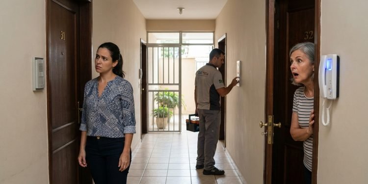 Vídeos do interfone ajudam a registrar qual apartamento recebe a chamada ao apertar o botão