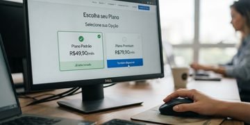 A alternativa previamente selecionada funciona como um ponto de partida para a decisão