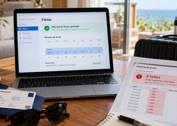E-mails e mensagens ajudam a verificar se a mudança foi aprovada antes da viagem