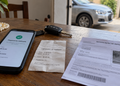 O comprovante pode mostrar horário, valor pago e a placa selecionada no momento da ativação
