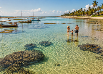 A transparência da água transforma o banho de mar em uma experiência que lembra um grande aquário natural (imagem ilustrativa)