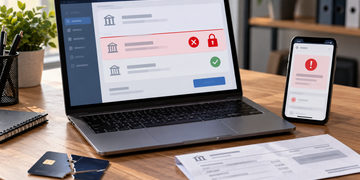 Capturas de tela ajudam a registrar qual conta aparecia cadastrada antes da data do pagamento