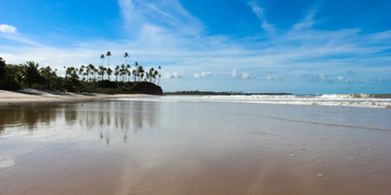 A área protegida ajuda a conservar um trecho de litoral marcado por praias, mata e vida marinha - Créditos: Wikipedia / Wikimedia Commons