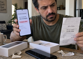 Nota fiscal, anúncio e número de série podem ajudar a reconstruir o histórico do aparelho