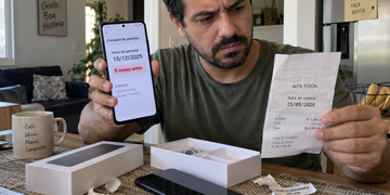 Nota fiscal, anúncio e número de série podem ajudar a reconstruir o histórico do aparelho