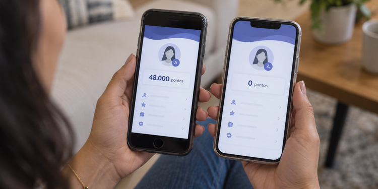 Extratos anteriores podem comprovar quantos pontos estavam vinculados à conta antes da troca do telefone