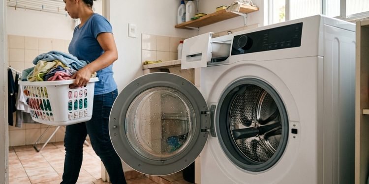 A água que permanece no interior precisa de tempo e circulação de ar para evaporar com mais facilidade