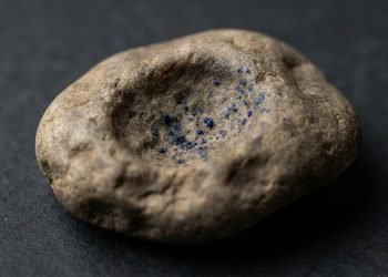 O vestígio mostra que cores específicas já podiam ter importância muito antes do surgimento das grandes civilizações