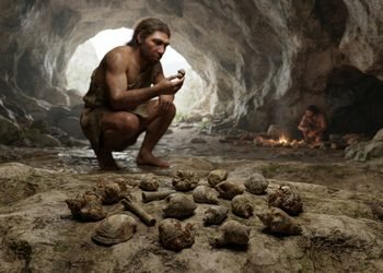 O conjunto oferece pistas sobre a maneira como os neandertais observavam objetos incomuns encontrados ao redor