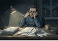O cansaço pode tornar problemas complexos ainda mais pesados no fim do dia