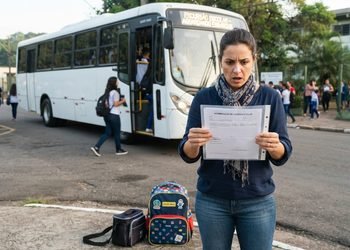 O comprovante de envio pode mostrar quando a autorização chegou à escola