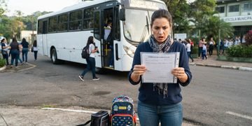 O comprovante de envio pode mostrar quando a autorização chegou à escola