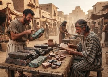 A mensagem mostra que conflitos entre compradores e vendedores atravessam milhares de anos