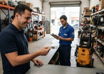O recibo pode mostrar a data em que o equipamento voltou para a empresa responsável pelo aluguel