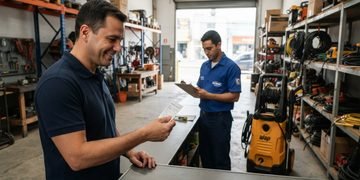 O recibo pode mostrar a data em que o equipamento voltou para a empresa responsável pelo aluguel