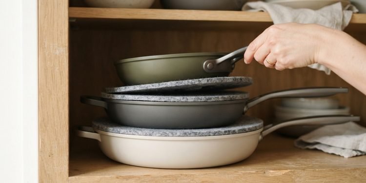 O feltro pode ajudar a preservar revestimentos mais sensíveis durante o armazenamento
