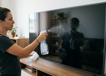 Algumas telas possuem revestimentos que podem ser afetados por produtos de limpeza inadequados