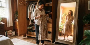 Algumas peças funcionam como lembranças concretas de fases, pessoas ou experiências importantes