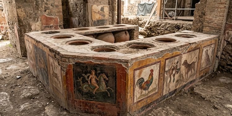 O achado abre uma janela para as refeições do dia a dia na Roma antiga - IMAGEM ILUSTRATIVA