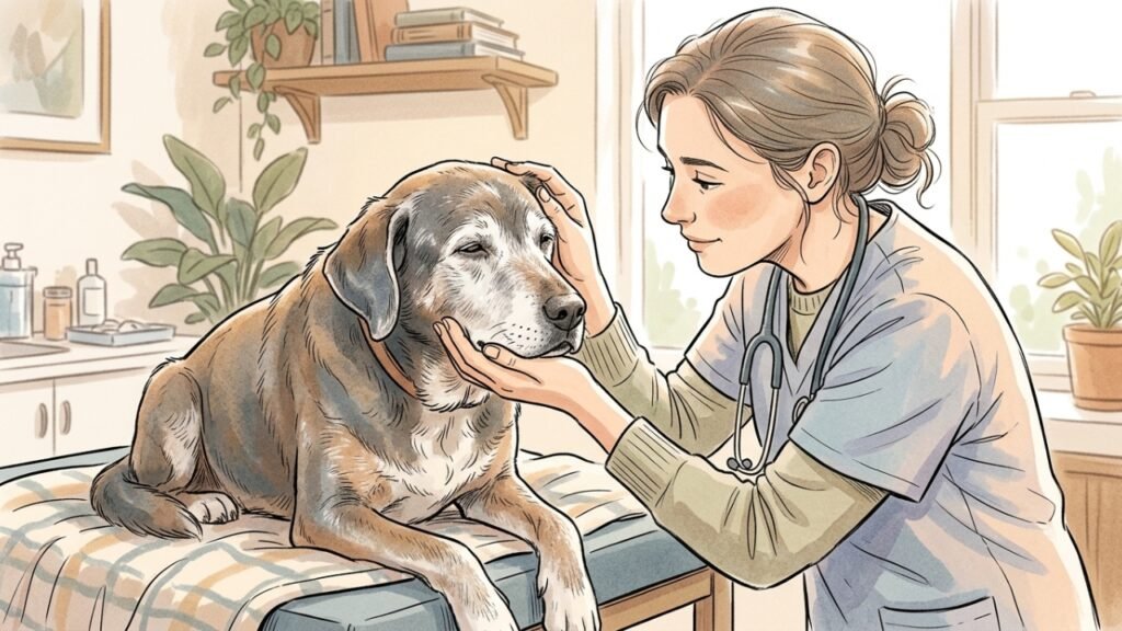 Quando um cachorro passa a ser considerado idoso