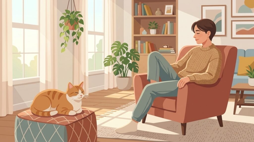 Como os gatos escolhem sua pessoa favorita