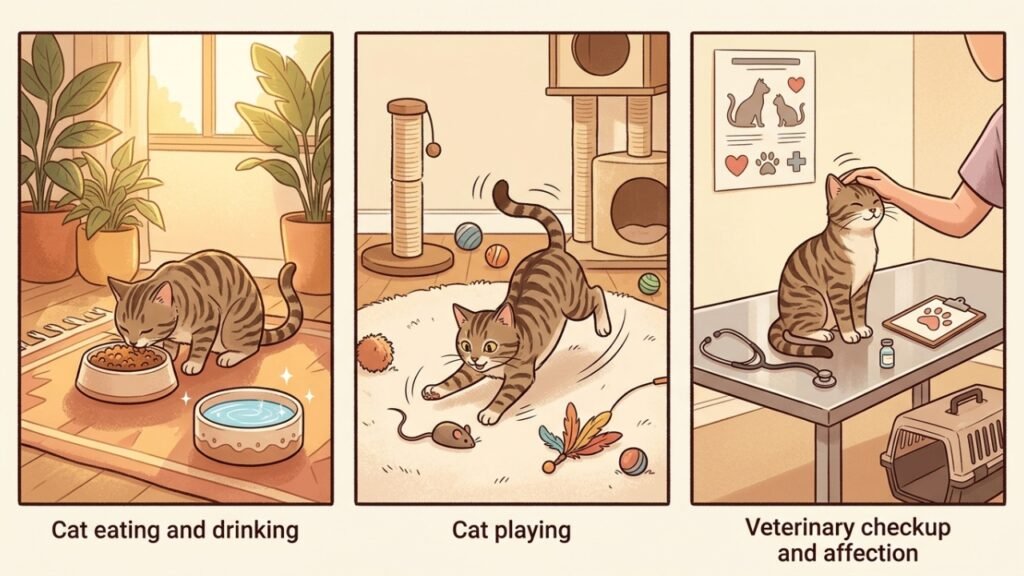 Expectativa de vida dos gatos e cuidados preventivos