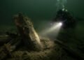 Madeira de 10.500 anos encontrada no Lago Arendsee