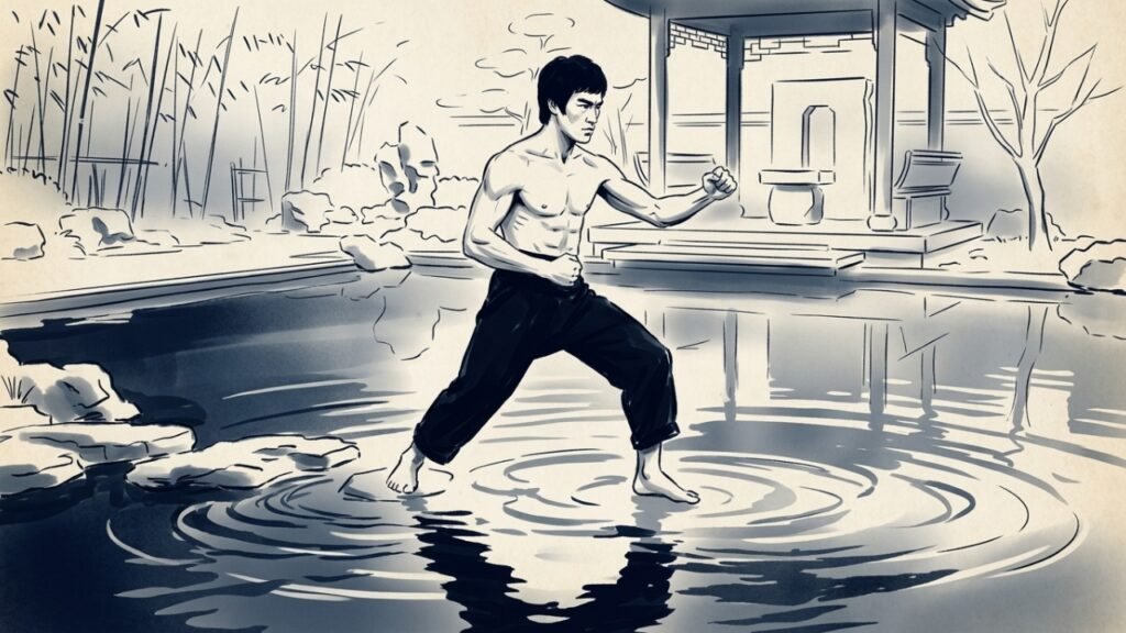 O significado da frase de Bruce Lee sobre ser como a água
